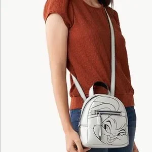 Space Jam by Fossil Lola Bunny Small Backpack-IRIDESCENT Fossil | Bags | Space Jam By Fossil Lola Bunny Small  main image 4